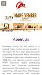 Mobile Screenshot of onemakergroup.com